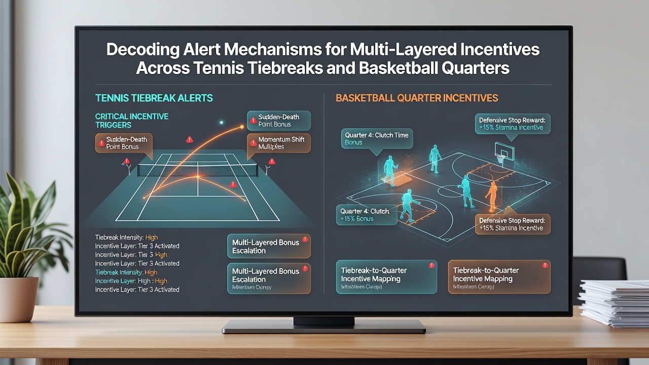 Datenvisualisierung von Alert-Auslösungen bei Tennis- und Basketball-Events auf mobilen Geräten