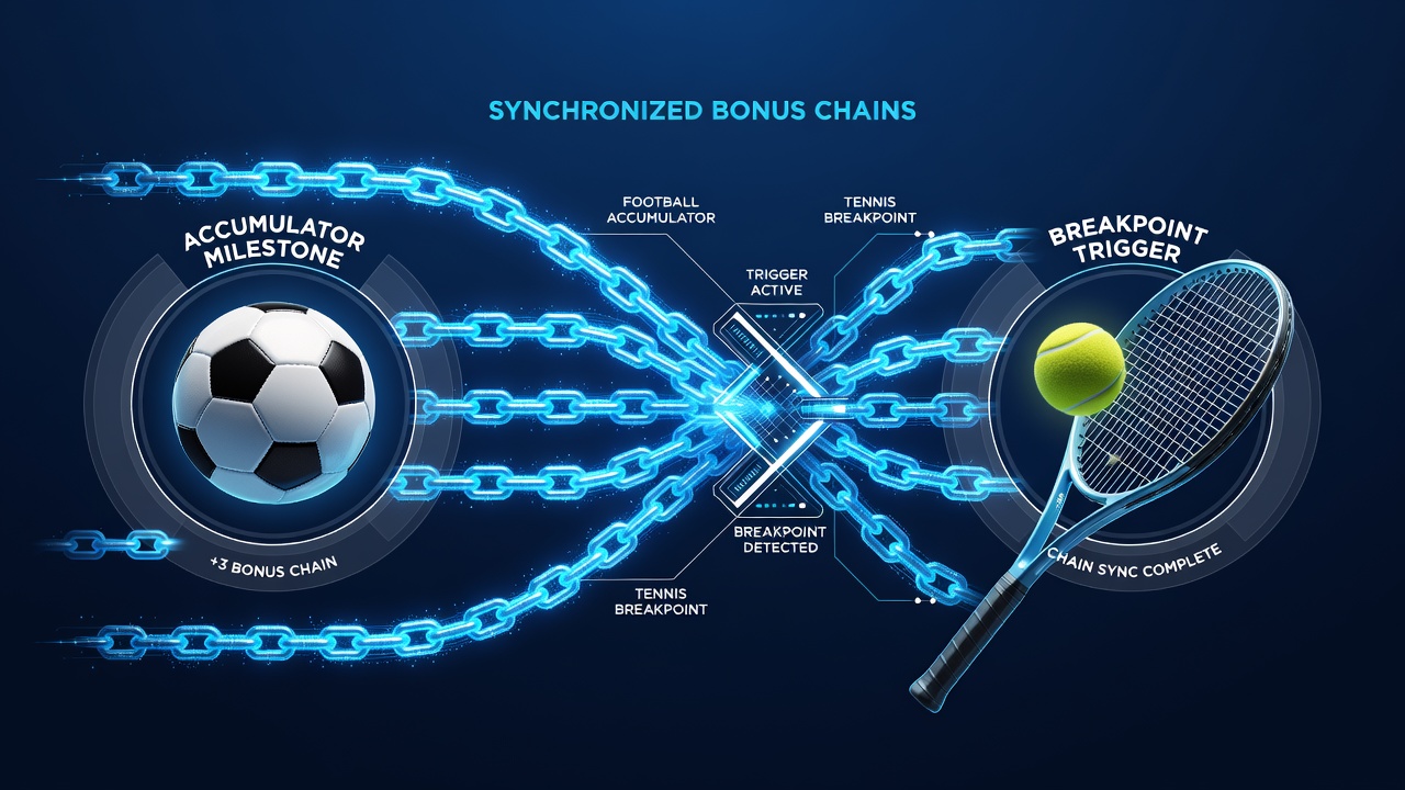 Datenfluss-Diagramm zwischen Fußball- und Tennis-Wettmodulen in einer mobilen App